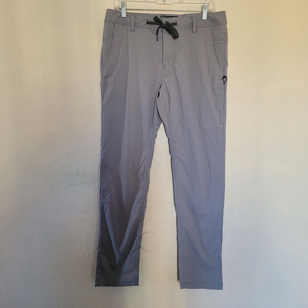 686 Pants Mens SZ 32x32 Gray Everywhere Collection Slim Fit Cargo Outdoor Hiking